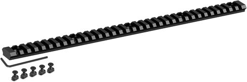 17/24/34 Slot Aluminum Picatinny Rail Accessories for Mlok, 7/10/14 Inch Long Sturdy Guide Rail, Easy to Install and Use, Comes with T-Nuts & Screws & Hex Wrench in Kuwait