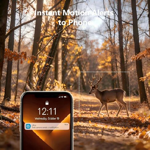 Oculview 4G LTE Cellular Trail Cameras, 360° 2K Live Streaming Game Camera, SIM Card Included, Low-Glow Night Vision, Solar Powered, Instant Alerts, Two Storage Ways, No WiFi Needed for Hunting&Trail in Saudi Arabia