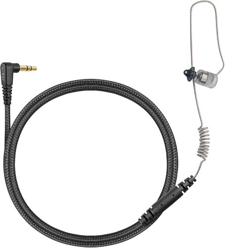 N-ear 360 Flexo Dynamic Braided Fiber Cloth Single Ear Earpiece (3.5mm Connector, 22") in Saudi Arabia