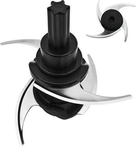 for Ninja Food Chopper Express Chop Blade, Replacement Parts Compatible with Ninja NJ110GR NJ100 NJ100WM Food Processor 16-Ounce Bowl, Express Chopper Blender Attachment Accessories in Saudi Arabia