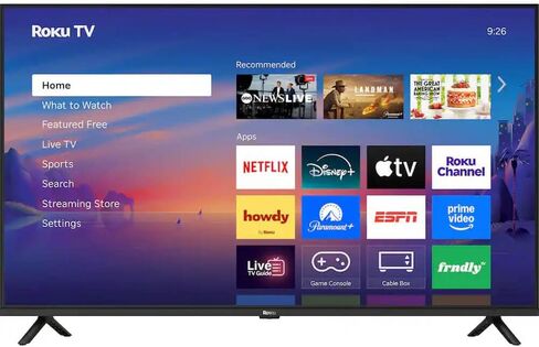Roku 43" Select Series 4K Smart TV HDMI CPS Streaming Bundle 2026 | 43" 4K Smart TV with HDMI Cable, Streaming Bundle & 12 Month CPS Warranty Included. in Saudi Arabia
