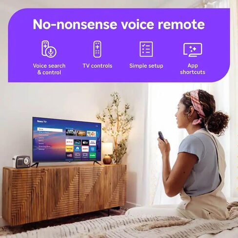 Roku 43" Select Series 4K Smart TV HDMI CPS Streaming Bundle 2026 | 43" 4K Smart TV with HDMI Cable, Streaming Bundle & 12 Month CPS Warranty Included. in Saudi Arabia