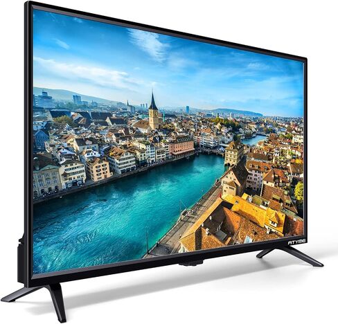 ATYME 32-inch Class 60Hz 720p HD LED TV Flat Screen 1*USB 3* HDMI 1*VGA ARC Dual Channel 8W Speakers Monitor Television Non-Smart Television 320GM5HD in Kuwait