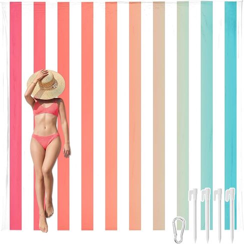 AlphaBeing Beach Blanket Waterproof Sandproof, Extra Large Beach Mat in Kuwait