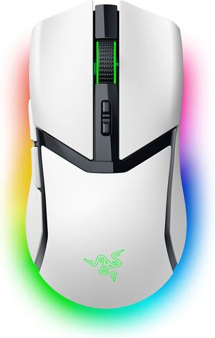 Razer Cobra Pro Wireless Gaming Mouse, 2.4 Ghz, 170 Hr Battery, Black | 30K Optical Sensor, Gen-3 Optical Switches, Bluetooth & USB Type C, 10 Customizable Controls, Chroma RGB Lighting in Saudi Arabia