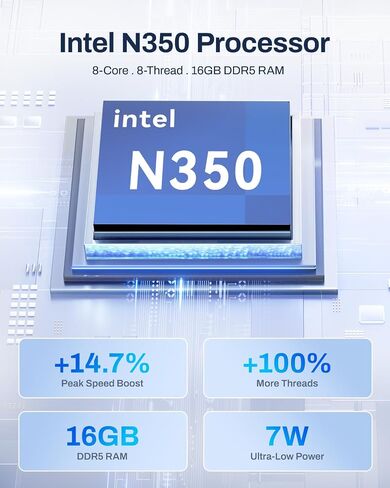 TERRAMASTER F4-425 Pro NAS 4-Bay, Intel N350 8-Core, 16GB DDR5 (Diskless) | 5GbE LAN x 2, M.2 Slot x 3, AI-Native OS TOS 7, OpenClaw Supported, Network Attached Storage for Multimedia and VM (Diskless) in Saudi Arabia