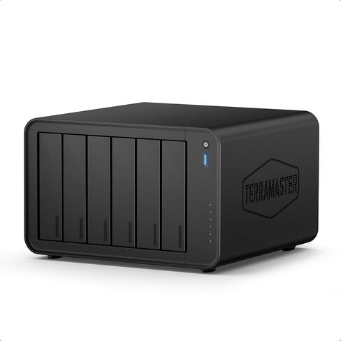 TERRAMASTER F6-425 Pro NAS Server, Intel Core i3-1315U, 8GB DDR5 (Diskless) | 10GbE LAN x 2, TB4 Port x 2, AI-Native OS TOS 7, OpenClaw Supported, Network Attached Storage for Creators (Diskless) in Saudi Arabia