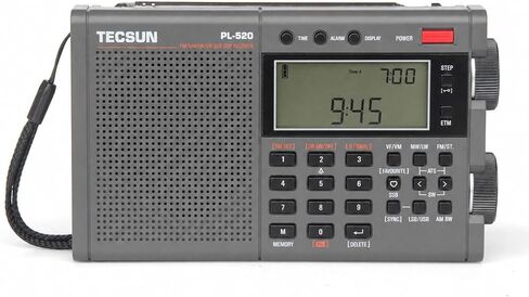 Tecsun PL-520 Portable AM FM Shortwave Radio with DSP SSB Receiver | Great Receiption, Sleep Timer, Travel and Emergency Radio in Saudi Arabia
