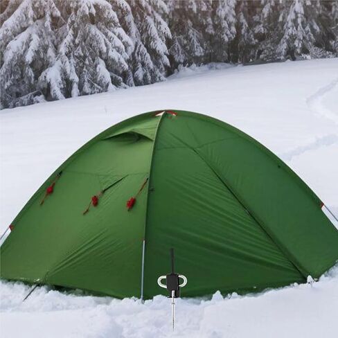 Ice Anchor Drill Adapter 1 Set Portable Ice Anchor Tool Kit for Tent Pegs, Efficient Stable Outdoor in Saudi Arabia