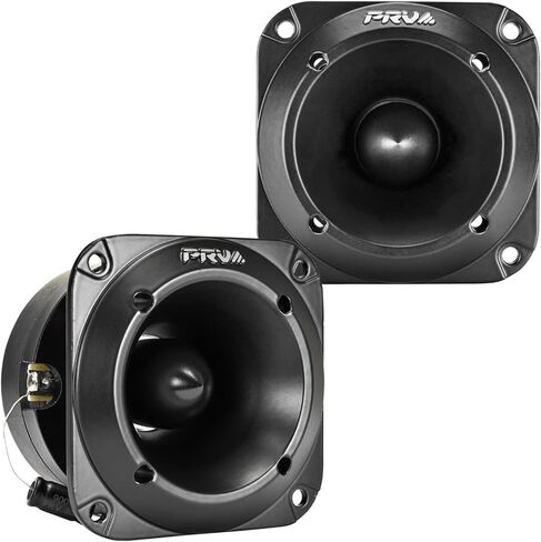PRV AUDIO Car Audio Tweeters TW350Ti v2 – 240 Watts Titanium Bullet Tweeters Pair – 3 Inch PRO Audio Compact Design, 8 Ohm, High Output – Easy to Mount High Frequency Speakers in Saudi Arabia