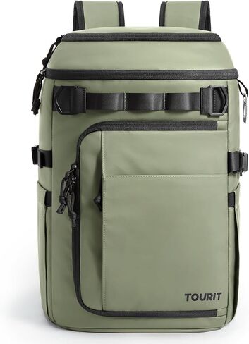 TOURIT 38 Cans Backpack Cooler with 2 Insulated Compartments | Leak Proof Waterproof Cooler Backpack, Soft Cooler Bag for Beach Travel Camping Picnic in Saudi Arabia