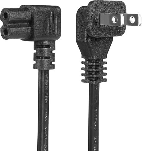 10 Feet Power Cord Compatible Samsung TV, TCL Roku LG LED LCD TV Right Angle Power Cable Replacement in Saudi Arabia