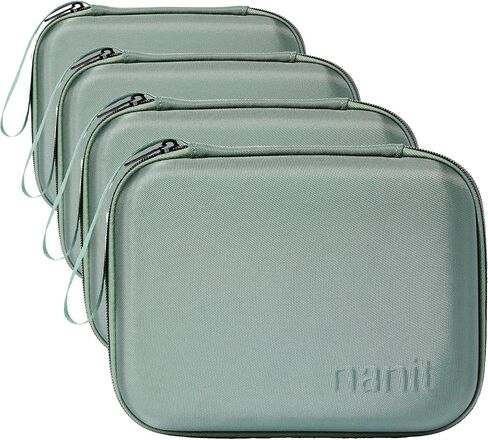 Nanit Travel Case – Protective Hard Shell Carrying Case Pro Baby Monitor and Multi-Stand Travel Accessory, Green in Kuwait
