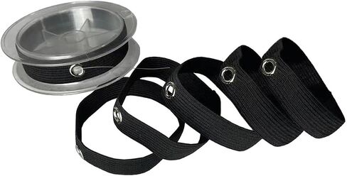 6Pcs Fishing Line Control Belt - Spool Holder Organizer, Tidy Up Messy Reel Lines in Saudi Arabia