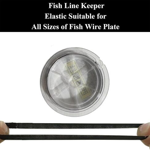 6Pcs Fishing Line Control Belt - Spool Holder Organizer, Tidy Up Messy Reel Lines in Saudi Arabia