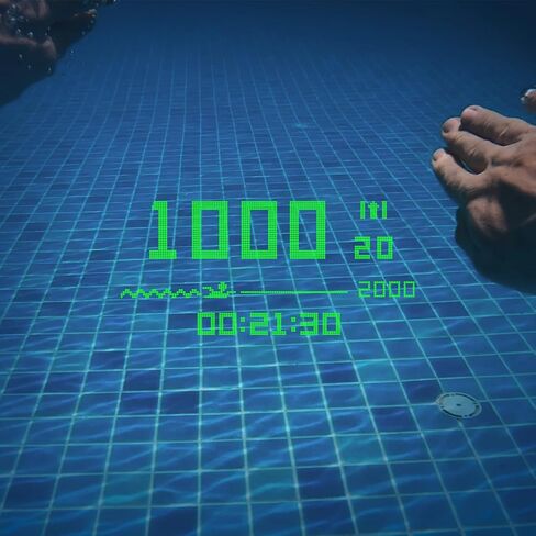Smart Swim Goggles 2PRO, AR Real-Time Display, Data Tracking & Training Plans Swim Goggles, Nano Anti-Fog in Saudi Arabia