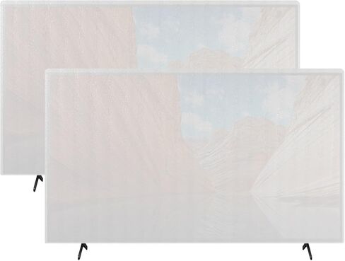 2 Pack Foam Flat Screen TV Cover for Moving Fits Up to 65''W x 36''H TV Display Screen Protector for Protection During House Moving, Storing, Painting or Home Renovation Packing Cushioning Supplies in Saudi Arabia