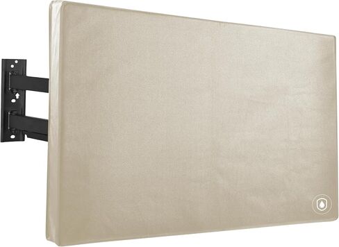 VIVO Flat Screen TV Cover for 30 to 32 in Screens, Black, COVER-TV030B | Protector, Universal, Outdoor, Weatherproof, Water Resistant in Saudi Arabia