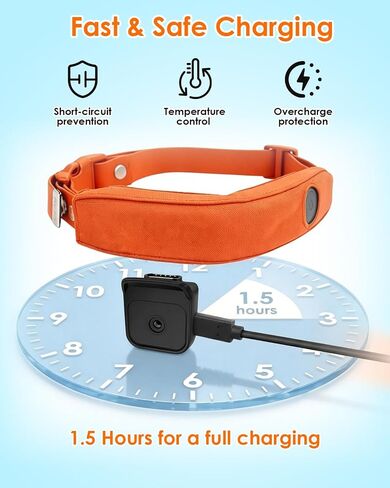 Magnetic Charging Adapter Compatible with Halo Collar 4 5, USB-C Fast Charger Connector Replacement for Halo Dog Fence Collar, Strong Magnetic Snap Portable Charging Adapter in Saudi Arabia