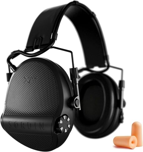 Sordin Supreme X2 Electronic Hearing Protection – Dual Mode for Hunting & Shooting with NRR 35 / SNR 40 in Saudi Arabia