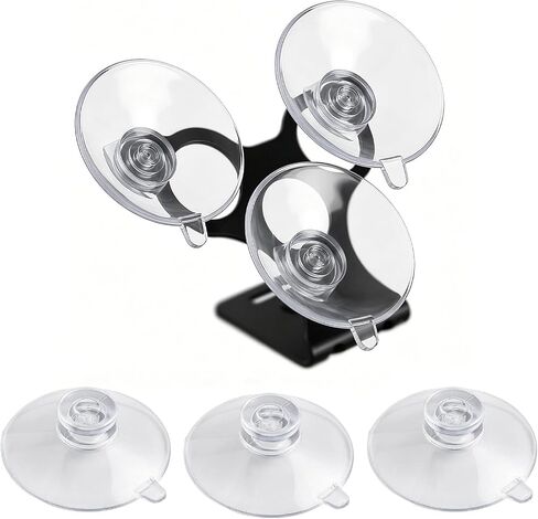 ZZRANYE 12 Pcs Radar Detector Suction Cups, 35mm Small Suction Cups Replacement Mount for Clear Cobra Escort Beltronics Radar Detector Mount, Compatible with Radar Gun Windshield Mounting Bracket in Saudi Arabia