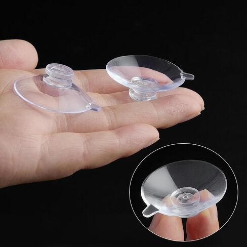 ZZRANYE 12 Pcs Radar Detector Suction Cups, 35mm Small Suction Cups Replacement Mount for Clear Cobra Escort Beltronics Radar Detector Mount, Compatible with Radar Gun Windshield Mounting Bracket in Saudi Arabia