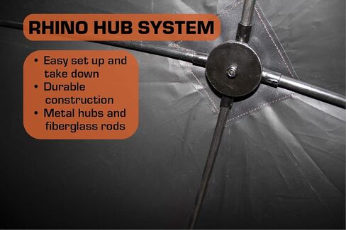 Rhino Blinds R100-RTE 2 Person Hunting Ground Blind, Realtree Edge in Saudi Arabia