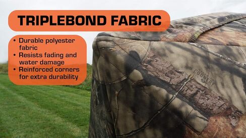 Rhino Blinds R100-RTE 2 Person Hunting Ground Blind, Realtree Edge in Saudi Arabia