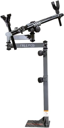 BOG TreePod Hunting Rest with Maximum Shooting Stability, Non-Marring Hands-Free Gun Rest, Adjustable Height, Ambidextrous, Tilting Frame, and Durable Design for Hunting, Shooting, and Outdoors | Tree Stand Shooting Rest, Durable Construction, Versatile R in Saudi Arabia