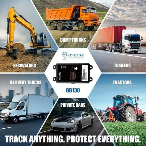 Lonestar GB130 Wired GPS Tracker for Vehicles, 4G/5G Cat M1 Hidden Unit | Hidden GPS tracker for vehicles and equipment with real-time location updates, anti-theft monitoring, subscription required. in Saudi Arabia