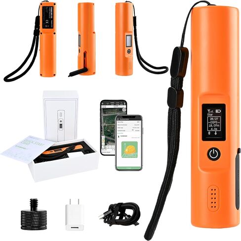 Sfaira One Lite RTK GNSS Receiver, 1408 Channels Handheld GPS Rover Survey Equipment with OLED Display, 4G Bluetooth WiFi, 16H Long Battery Life for Land Surveying, GIS Mapping & Construction in Saudi Arabia