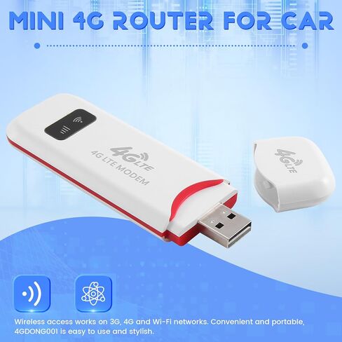 4G LTE Wireless USB Dongle Mobile Hotspot 150Mbps Modem Stick Sim Card Mobile Broadband Mini 4G Router for Car in Saudi Arabia