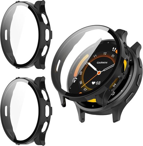 2 Pack for Garmin Venu 3 45mm Screen Protector Case in Saudi Arabia