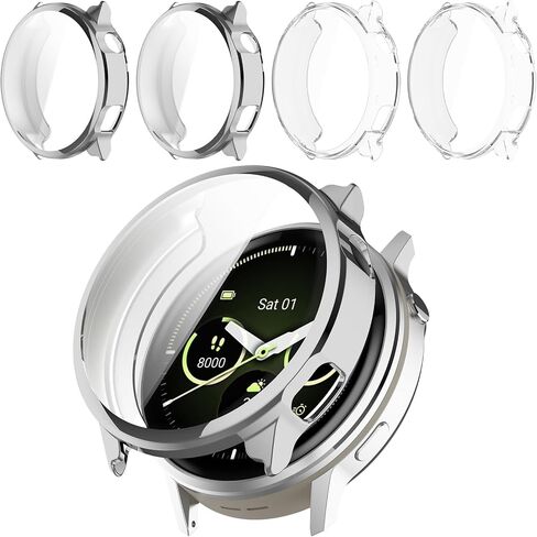 4 Pack Soft TPU Screen Protector Case for Garmin Venu 4 41mm in Saudi Arabia