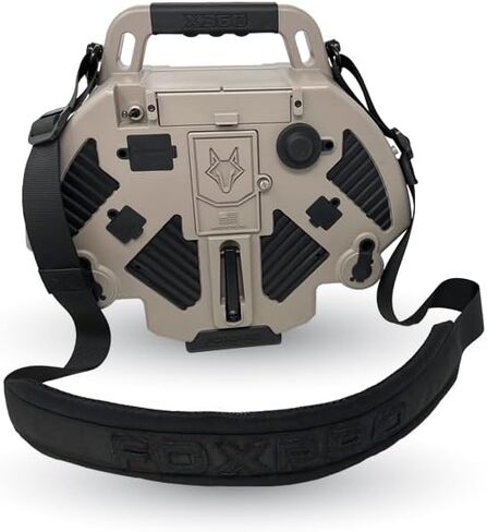 FOXPRO Black QD Carry Sling | Quick Detach Mounts, Padded Shoulder Strap, Adjustable Length, Includes Paracord Connections in Saudi Arabia
