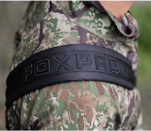 FOXPRO Black QD Carry Sling | Quick Detach Mounts, Padded Shoulder Strap, Adjustable Length, Includes Paracord Connections in Saudi Arabia