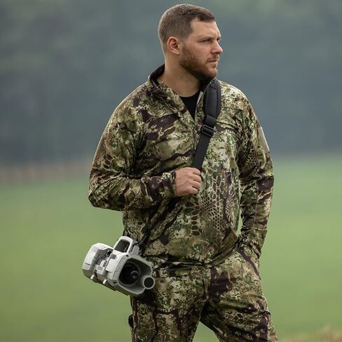 FOXPRO Black QD Carry Sling | Quick Detach Mounts, Padded Shoulder Strap, Adjustable Length, Includes Paracord Connections in Saudi Arabia