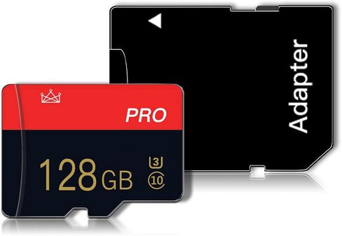 2 Pack Micro sd Card 128GB Class 10 with Adapter High Speed Memory Card for Tablet, Drone in Saudi Arabia