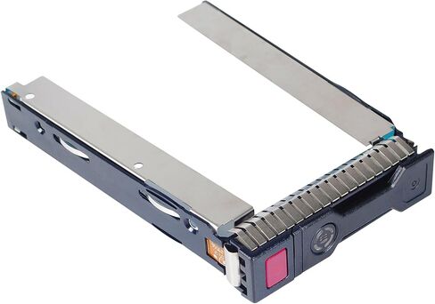 4 عبوات لعلبة القرص الصلب 3.5 SSD Caddy 651314-001 حامل القرص الصلب | متوافق مع HP ProLiant BL460c BL465c BL660c DL160 DL360e DL380p DL560 ML350p Gen8 BL460c DL180 DL360 DL380 ML350 Gen9 in Kuwait