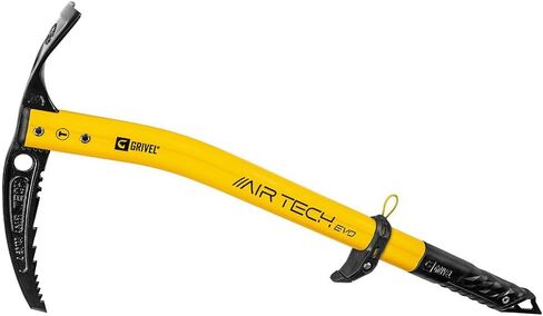 Grivel Air Tech EVO Ice Axe with G-Slider – Hot-Forged Steel Head and G-Bone Shaft for Mountaineering and Glacier Travel in Kuwait