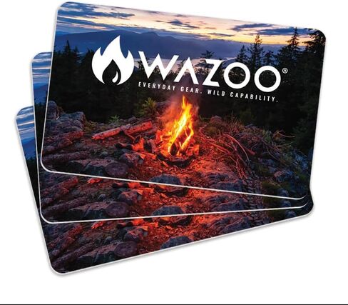 Gear FireCard™ Credit-Card-Size Tinder Firestarter | Credit-card-size tinder fits wallets & kits; light it directly or scrape shavings for ferro-rod ignition & multiple fires. in Saudi Arabia