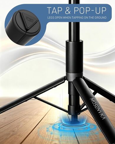 65'' Invisible Selfie Stick Tripod for Insta360 X5/X4/X3/GO 3s/Ace Pro 2/X2 | Auto Pop Open Action Camera Tripod | 2-in-1 Extendable Rod for Luna Ultra/DJI Osmo Pocket 3/4/360/Action 5/4, for GoPro 13/12 in Saudi Arabia
