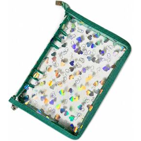 Heart Zipper Binder Loose-Leaf | Loose Leaf Binding, Metal Rings, Photo Album Application, Secure Zipper Closure, For Students, For Memories in Saudi Arabia