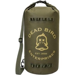 Dead Bird Enterprises Waterproof 2L Dry Bag, Camouflage Floating Shell Pouch with Roll Top Closure for Duck Hunting, Beach, Boating, Kayaking, Fishing & Camping, 500D PVC Tarpaulin Camo Dry Bag in Saudi Arabia