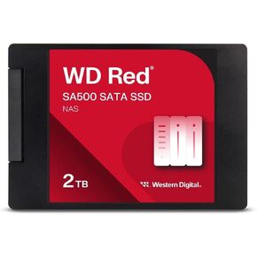 Western Digital 4TB WD Red SA500 NAS 3D NAND Internal SSD Solid State Drive - SATA III 6 Gb/s, 2.5"/7mm, Up to 560 MB/s - WDS400T2R0A in Saudi Arabia