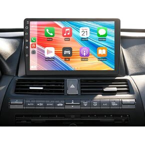 ستيريو راديو السيارة Junsun لسيارة Honda Accord 2008-2013 CarPlay/Android Auto | ذاكرة وصول عشوائي 2 جيجابايت وذاكرة قراءة فقط 64 جيجابايت ونظام تحديد المواقع DSP RDS، ترقية بلوتوث 5.0 AM/FM مع كاميرا احتياطية 1080P in Kuwait