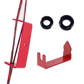Archery Peep Sight, 1/4" 3/16" Aluminum Peep Sight with Bow String Separator Tool or Bow String Peep Sight Splitter for Compound Bow Accessories in Saudi Arabia