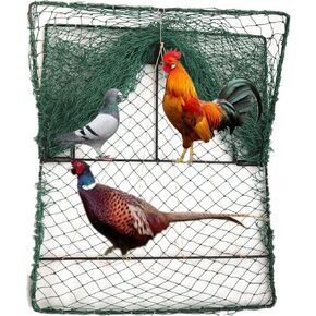 Large Spring Domestic Bird Trap Dird Chicken Hawk Net Trap Wild Turkey Traps Outdoor Animal Camping Hunting Cage Tools,Enhanced Edition 24x20 Inches in Saudi Arabia
