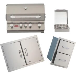 Bull Outdoor Products Outlaw 60,000 BTU Drop-In Grill Head – Stainless Steel, Liquid Propane in Saudi Arabia