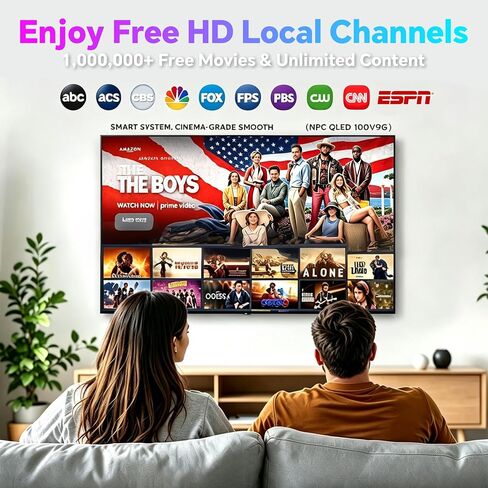 2026 Strongest TV Antenna, 5000+ Miles Range Digital Antenna for Smart TV Indoor Outdoor with Amplifier, 360° Reception HDTV Antenna for Local Channels Supports 8K,4K,1080P for All TVs-38FT Coax Cable in Saudi Arabia